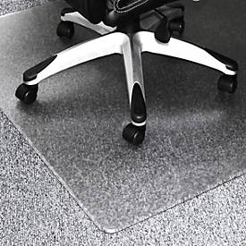 Bodenschutzmatte Floortex Original, rechteckig, für alle Böden, geeignet für Fußbodenheizungen, Stärke 1,7 mm, L 1200 x B 900 mm, PC, transparent