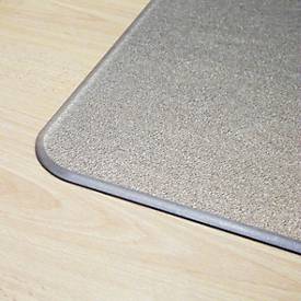Bodenschutzmatte Floortex Original, rechteckig, für alle Böden, geeignet für Fußbodenheizungen, Stärke 1,7 mm, L 1200 x B 900 mm, PC, transparent