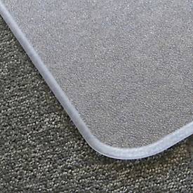 Bodenschutzmatte Floortex Original, rechteckig, für alle Böden, geeignet für Fußbodenheizungen, Stärke 1,7 mm, L 1200 x B 900 mm, PC, transparent