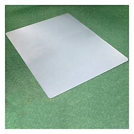 Bodenschutzmatte Floortex Revolutionmat, rechteckig, für Teppichböden bis H 6 mm, geeignet für Fußbodenheizungen, L 900 x B 1170 mm, PP, milchig-transparent