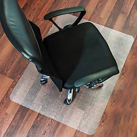 Bodenschutzmatte Floortex Valuemat Plus, rechteckig, für Hartböden, Stärke 1,5 mm, L 1160 x B 1500 mm, PC, transparent