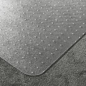 Bodenschutzmatte Floortex Valuemat, rechteckig, für Teppichböden, Stärke 2 mm, L 1200 x B 900 mm, Vinyl, transparent