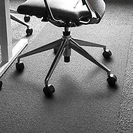 Bodenschutzmatte Floortex XXL Ultimat Original, rechteckig, für alle Teppichböden, geeignet für Fußbodenheizungen, L 1500 x B 3000 mm, PC, transparent