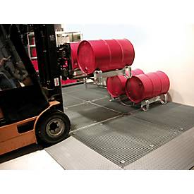 Bodenschutzwanne Typ BSW 123, befahrbar, verzinkt