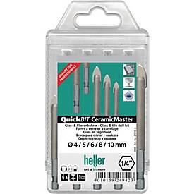 Bohrersatz QuickBit® Ceramik Master 5-tlg.D.4,5,6,8,10mm