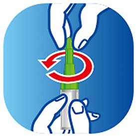 Bohrloch Sprühmarker edding 8870, für das Markieren von Bohrlöchern bis T 50 mm & Ø 3-13 mm, abwischbar, mit Sicherheitsverschluss, neongrün