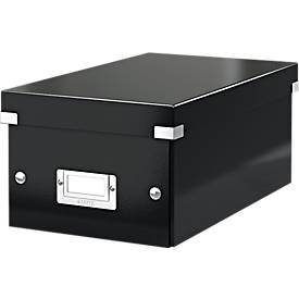 Boîte d'organisation DVD Click + Store LEITZ®, noir
