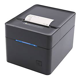 Bondrucker Olympia KPR 80 Plus, Thermodruck, Teil- & Vollschnitt, Papierbreite 80 mm, Druckbreite 72 mm, 250 mm/min, USB/RS232/RJ45/IEEE1284, schwarz