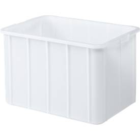 Image of Box, Kunststoff, 96 l, weiß