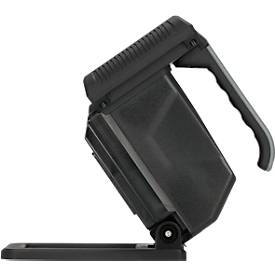 Brennenstuhl 2-in-1 Akku Handscheinwerfer & Arbeitsleuchte HL 3000, 6500K, ergonomischer Griff, verstellbarer Magnetfuß, IP54, Leuchtweite bis 200 m, schwarz