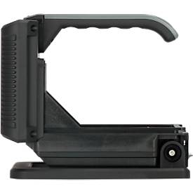 Brennenstuhl 2-in-1 Akku Handscheinwerfer & Arbeitsleuchte HL 3000, 6500K, ergonomischer Griff, verstellbarer Magnetfuß, IP54, Leuchtweite bis 200 m, schwarz