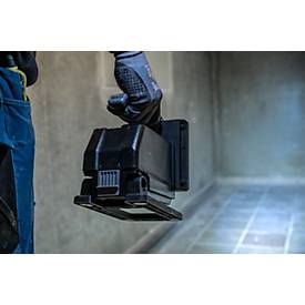 Brennenstuhl 2-in-1 Akku Handscheinwerfer & Arbeitsleuchte HL 3000, 6500K, ergonomischer Griff, verstellbarer Magnetfuß, IP54, Leuchtweite bis 200 m, schwarz