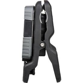 Brennenstuhl Akku-LED-Arbeitsleuchte CL 1050 MA, Clip-System, bis zu 12h, 950 lm, IP65, integrierte USB-Powerbank, schwarz