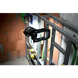 Brennenstuhl Akku LED Arbeitsstrahler CL 4050 MA, SMD-LEDs, 360° Ausrichtung, 3 Schaltstufen, mobil, 3800 lm, IP65, integrierte USB Powerbank, schwarz