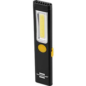 Brennenstuhl Akku LED Handleuchte PL 200 A, COB LED, 5 Modi, 200 Lumen, Magnet & Clip, 12h Leuchtdauer, L 25 x B 123 x T