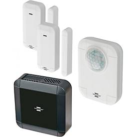 BrematicPRO Starter Set Überwachung, mit 2 Tür-/Fensterkontakten + Bewegungsmelder
