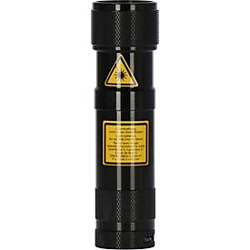 Brennenstuhl Eco-LED Laser Light, 8xLED, Metallgehäuse, Laserpointer, 720 Min. Leuchtdauer, IP20, schwarz