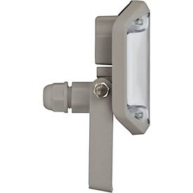 Brennenstuhl LED Außenstrahler AL 1050, 10W, 1010 lm, IP44, Aluminium, 3000K, 40x124x93 mm, grau