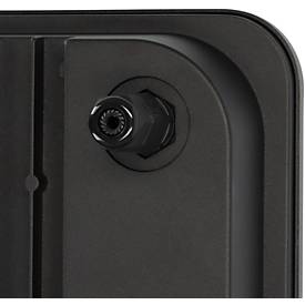 Brennenstuhl LED Außenstrahler JARO 20060, 17500 lm, 150 W, IP65, Aluminiumgehäuse, Sicherheitsglas, schwarz