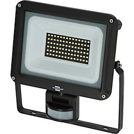 Brennenstuhl LED Außenstrahler JARO 7060 P, 50W, 5800lm, IP65, Bewegungsmelder 180°, Aluminium, schwarz