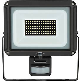 Brennenstuhl LED Außenstrahler JARO 7060 P, 50W, 5800lm, IP65, Bewegungsmelder 180°, Aluminium, schwarz