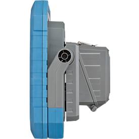 Brennenstuhl LED Hybrid Arbeitsstrahler BS 8050 MH, 82 W, Akku- und Netzbetrieb, dimmbar, 7900 lm, 5000K, IP55, L 310 x B 310 x H 180 mm, blau/grau