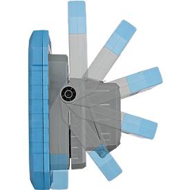 Brennenstuhl LED Hybrid Arbeitsstrahler BS 8050 MH, 82 W, Akku- und Netzbetrieb, dimmbar, 7900 lm, 5000K, IP55, L 310 x B 310 x H 180 mm, blau/grau