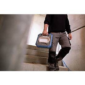 Brennenstuhl LED Hybrid Arbeitsstrahler BS 8050 MH, 82 W, Akku- und Netzbetrieb, dimmbar, 7900 lm, 5000K, IP55, L 310 x B 310 x H 180 mm, blau/grau