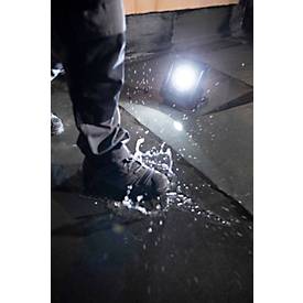 Brennenstuhl LED Hybrid Baustrahler 6050 MH, 6200 Lumen, Aludruckguss, IP65, 6500K, 11 Markenkompatibel, schwarz