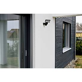 Brennenstuhl LED Strahler WS 2050 SP, 1680 Lumen, IP44, Bewegungsmelder, schwenkbar, schwarz, UV-beständiges Gehäuse