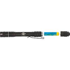 Brennenstuhl LED Taschenlampe LuxPremium TL 210 F, Osram-LED, 50m Leuchtweite, Aluminium, IP44, 144mm, schwarz