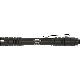 Brennenstuhl LED Taschenlampe LuxPremium TL 210 F, Osram-LED, 50m Leuchtweite, Aluminium, IP44, 144mm, schwarz