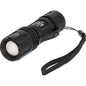 Brennenstuhl LED Taschenlampe LuxPremium TL 410 F, 350 Lumen, stufenloser Fokus, Aluminium, IP44, 136 m Leuchtweite