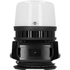 Brennenstuhl Multi Battery LED 360° Hybrid Baustrahler, Akku-Statusanzeige, 4 Schaltstufen, Netz- & Akkubetrieb, 100W, 12000 lm, IP54, schwarz