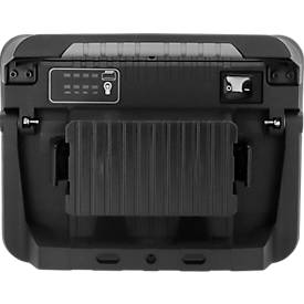 Brennenstuhl Multi Battery LED Akku Strahler 3000 MA, 3150 lm, 4 Schaltstufen, Kippschutzfunktion, mit Griff, Akku-Statusanzeige, IP65, schwarz