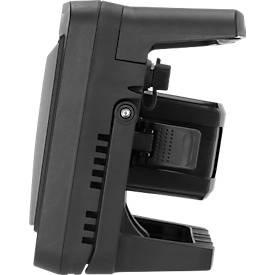 Brennenstuhl Multi Battery LED Baustrahler 10050 MH, Akku- und Netzbetrieb, Batterieanzeige, ergonomischer Griff, 100W, 12500 lm, IP55, L 177 x B 354 x H 258 mm, schwarz