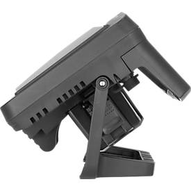 Brennenstuhl Multi Battery LED Baustrahler 10050 MH, Akku- und Netzbetrieb, Batterieanzeige, ergonomischer Griff, 100W, 12500 lm, IP55, L 177 x B 354 x H 258 mm, schwarz