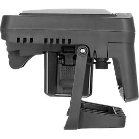 Brennenstuhl Multi Battery LED Baustrahler 10050 MH, Akku- und Netzbetrieb, Batterieanzeige, ergonomischer Griff, 100W, 12500 lm, IP55, L 177 x B 354 x H 258 mm, schwarz