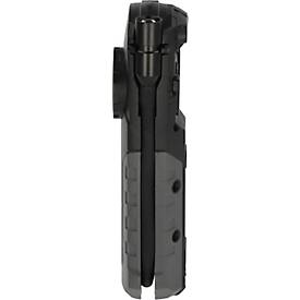 Brennenstuhl Professional Akku LED Handlampe HL 1000 ACW, 1380 Lumen, 360° Diffusor, USB C/Wireless Ladefunktion, IP54, grau/schwarz