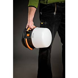 Brennenstuhl professionalLINE LED Baustrahler ORUM 5050 M, 360° Abstrahlwinkel, 5800 lm, IP54, IK08, L 280 x B 280 x H 286 mm, schwarz