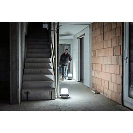 Brennenstuhl professionalLINE LED Baustrahler ORUM 5050 M, 360° Abstrahlwinkel, 5800 lm, IP54, IK08, L 280 x B 280 x H 286 mm, schwarz