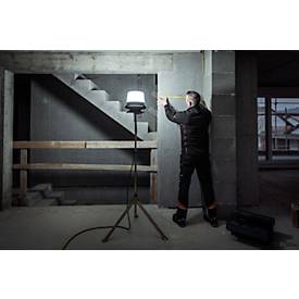 Brennenstuhl professionalLINE LED Baustrahler ORUM 5050 M, 360° Abstrahlwinkel, 5800 lm, IP54, IK08, L 280 x B 280 x H 286 mm, schwarz