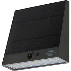 Brennenstuhl Solar LED Außenstrahler SOL 1000 Plana, 1000 lm, 4 Lichtmodi, Bewegungs- & Dämmerungssensor, IP54, grau