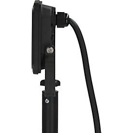 Brennenstuhl Stativ LED Strahler JARO 3060 T, 2300 Lumen, höhenverstellbar bis 180 cm, IP65, Aluminium-Gehäuse