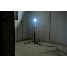 Brennenstuhl Stativ LED Strahler JARO 7060 T, 5800 Lumen, 50W, IP65, höhenverstellbar bis 180 cm, Aluminium, schwarz