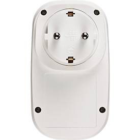 Brennenstuhl Steckdosenadapter USB C/A, 20W Power Delivery, kompakt, erhöhter Berührungsschutz, weiß, IP20