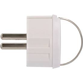 Brennenstuhl USB-C Adapter, kompakt, 2,4A Ausgang, Sicherheitsfunktionen, L 39 x B 39 x H 44 mm, weiß