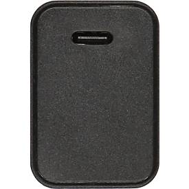 Brennenstuhl USB C Ladegerät 20W, Power Delivery, inkl. 1m Kabel, kompakt B 39 x T 80 x H 26 mm, schwarz, 80g