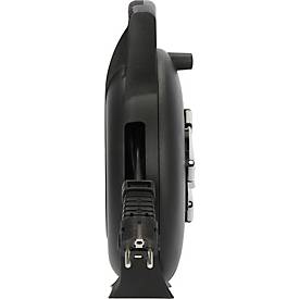 Brennenstuhl Vario Line Kabelbox VL2-X, 3-fach Steckdose, 2 USB, 10m Kabel, Überhitzungsschutz, schwarz