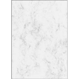 Briefbögen "Marmor", grau, 200 g, 50 Blatt